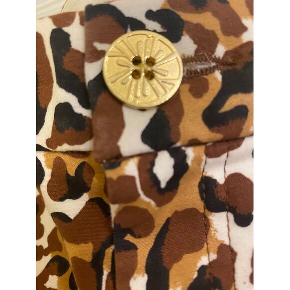 Lilly Pulitzer Cheetah Print Kelly Stretch Pants - Picture 3 of 7